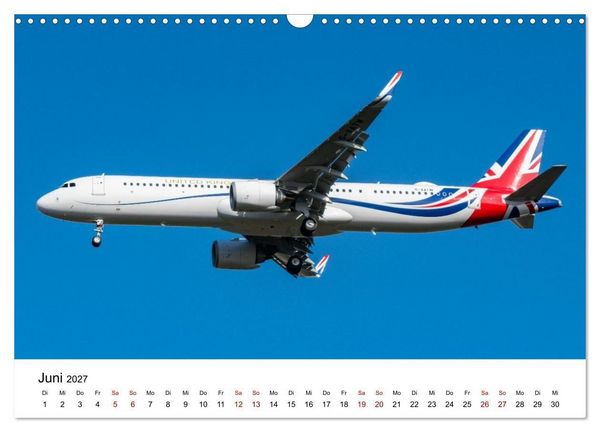Produktbild: Airbus A320 Das Brot und Butter Flugzeug (Wandkalender 2027 DIN A3 quer), CALVENDO Monatskalender