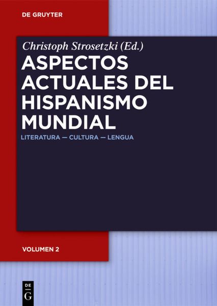 Produktbild: Aspectos actuales del hispanismo mundial