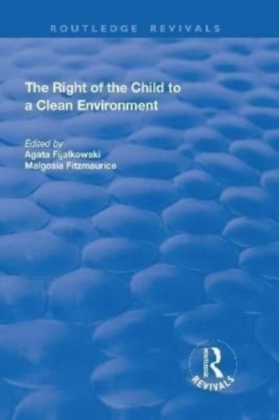 Produktbild: The Right of the Child to a Clean Environment