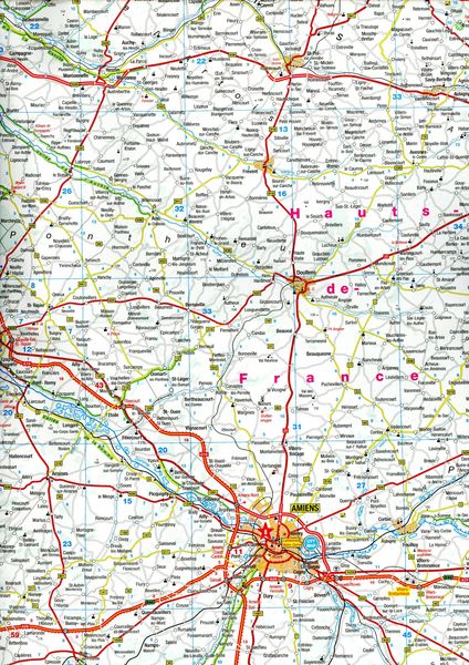 Produktbild: MARCO POLO Regionalkarte Hauts-de-France, &Icirc;le-de-France 1:300.000
