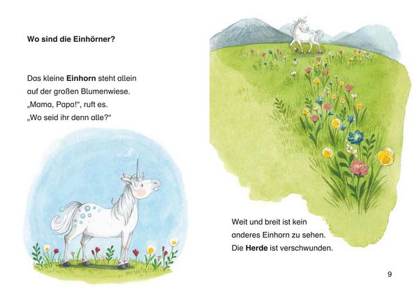 Produktbild: Lesel&ouml;wen 1. Klasse - Ein Stern f&uuml;r das kleine Einhorn