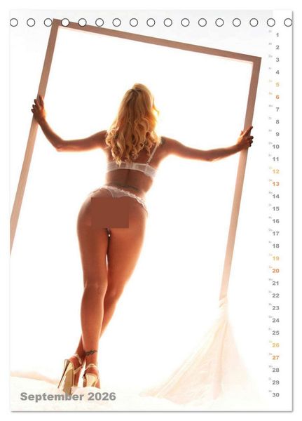 Produktbild: Starke Beine (Tischkalender 2026 DIN A5 hoch), CALVENDO Monatskalender