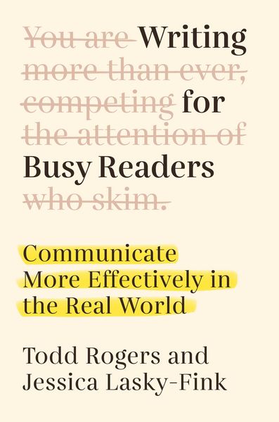 Produktbild: Writing for Busy Readers