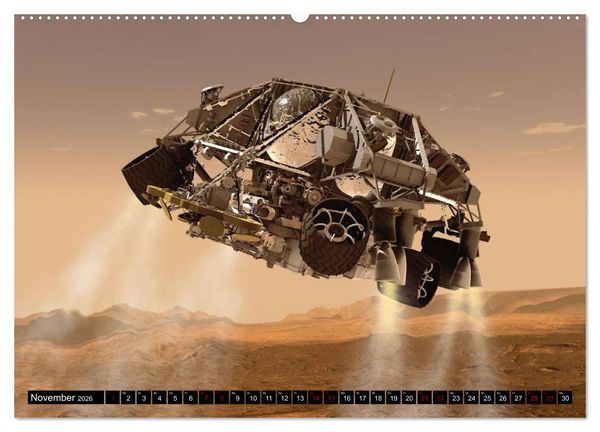 Produktbild: Auftrag im Weltall. Astronauten und Raumfahrt (Wandkalender 2026 DIN A2 quer), CALVENDO Monatskalender