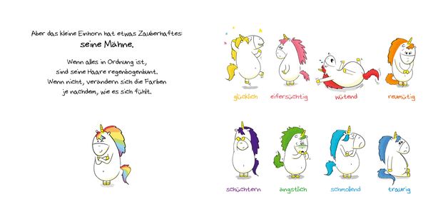 Produktbild: Alle meine Gef&uuml;hle &ndash; Emotionen kennenlernen mit dem kleinen Einhorn