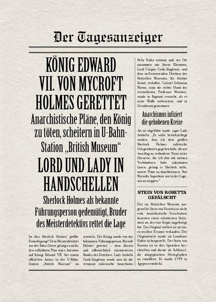 Produktbild: Sherlock Holmes - Das Escape Buch 2