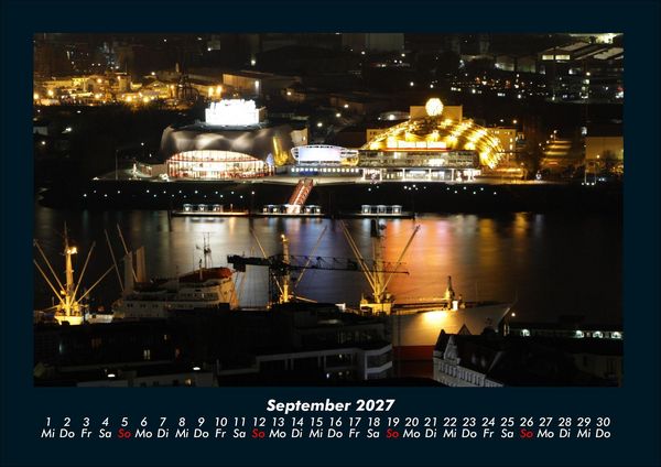 Produktbild: Hamburg 2027 Fotokalender DIN A4