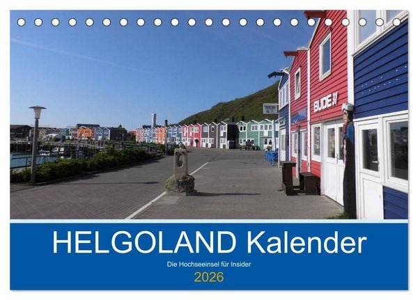 Produktbild: Helgoland Kalender (Tischkalender 2026 DIN A5 quer), CALVENDO Monatskalender