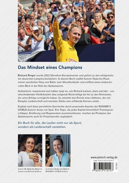 Produktbild: Marathon-Gold: Richard Ringers Trainingsphilosophie
