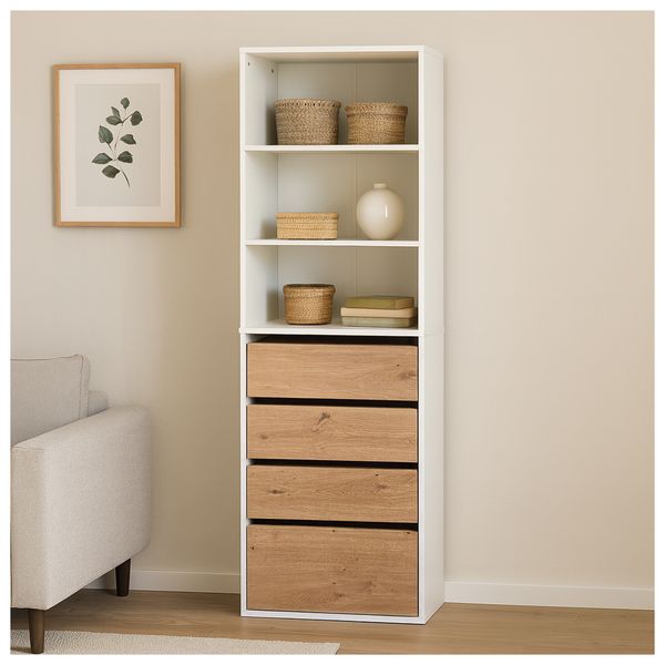 Produktbild: HTI-Living Kommode Nina XXL wei&szlig; artisan Kommode Nina XXL wei&szlig; artisan