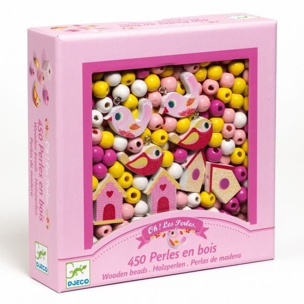 Produktbild: Die Gr&ouml;&szlig;eren - Schmuck Holzperlen, V&ouml;gel