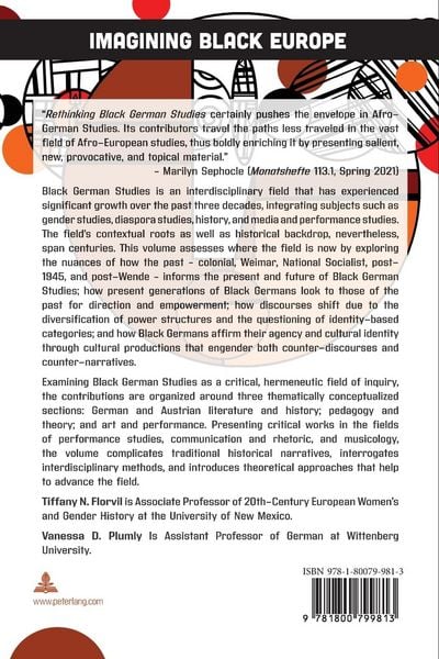 Produktbild: Rethinking Black German Studies
