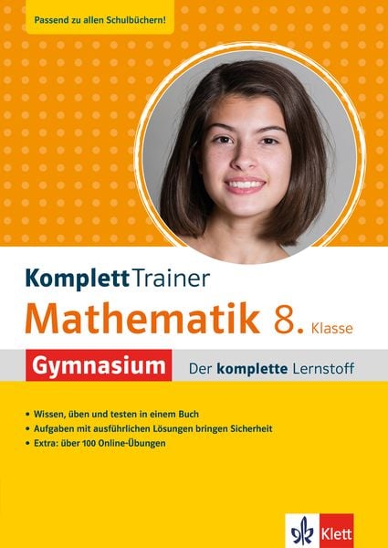 Produktbild: Klett KomplettTrainer Gymnasium Mathematik 8. Klasse