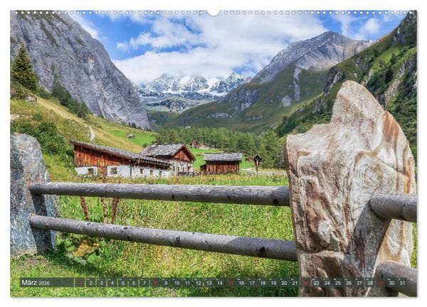 Produktbild: Wundersch&ouml;nes Osttirol (hochwertiger Premium Wandkalender 2026 DIN A2 quer), Kunstdruck in Hochglanz