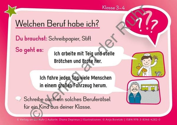 Produktbild: Eine Kartei f&uuml;r den Deutschunterricht &ndash; Klasse 3/4