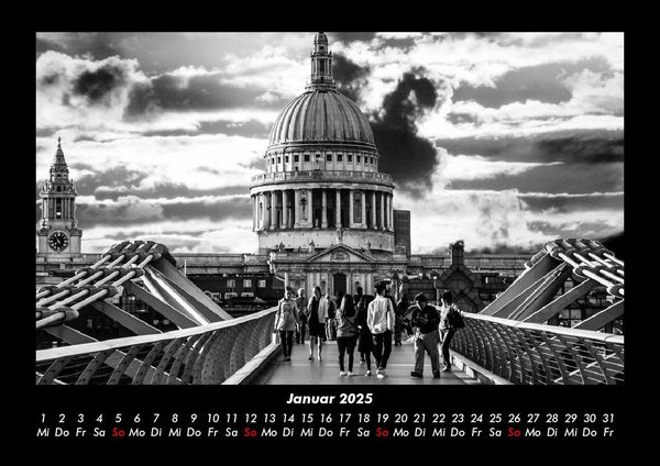 Produktbild: London 2025 Fotokalender DIN A3