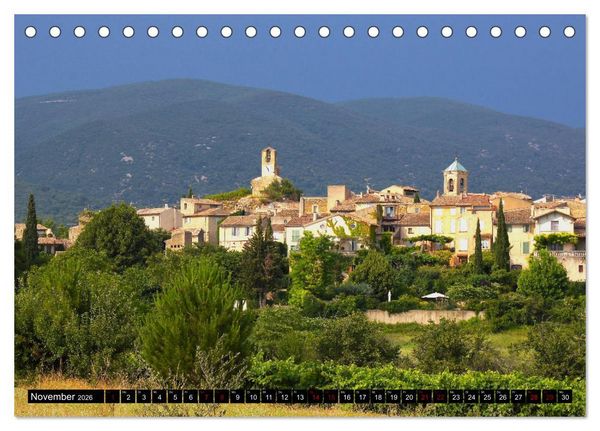 Produktbild: Luberon. Im Herzen der Provence (Tischkalender 2026 DIN A5 quer), CALVENDO Monatskalender