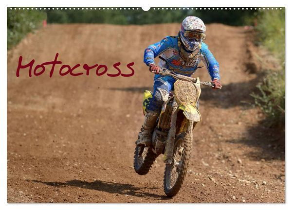 Produktbild: Motocross - Terminplaner (Wandkalender 2026 DIN A2 quer), CALVENDO Monatskalender