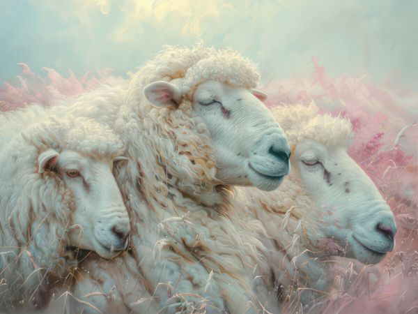 Produktbild: CALVENDO Puzzle Mit den Schafen | 1000 Teile Lege-Gr&ouml;&szlig;e 64x48cm Foto-Puzzle f&uuml;r gl&uuml;ckliche Stunden