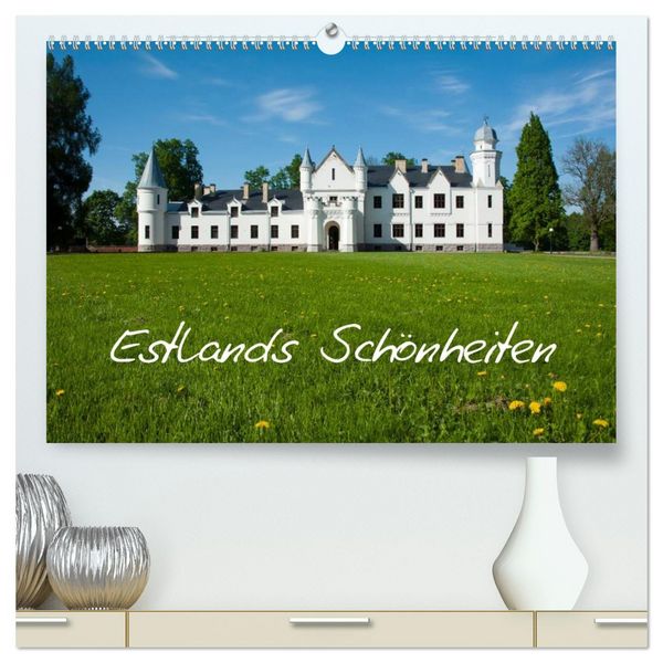 Estlands Schönheiten (hochwertiger Premium Wandkalender 2026 DIN A2 quer), Kunstdruck in Hochglanz