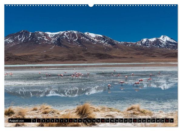 Produktbild: Bolivien Andenlandschaften (hochwertiger Premium Wandkalender 2026 DIN A2 quer), Kunstdruck in Hochglanz