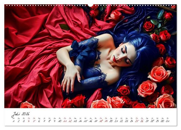 Produktbild: Dunkle M&auml;rchenwelten (Wandkalender 2026 DIN A2 quer), CALVENDO Monatskalender