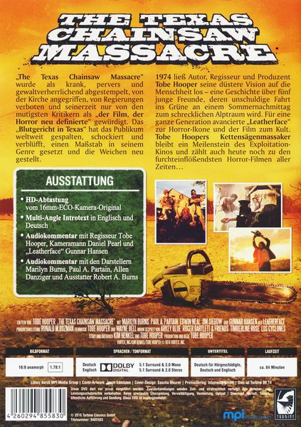 Produktbild: The Texas Chainsaw Massacre