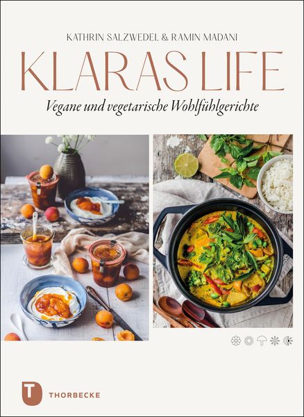 Produktbild: Klaraslife - Vegane und vegetarische Wohlf&uuml;hlgerichte