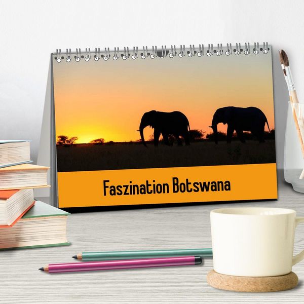 Produktbild: Faszination Botswana (Tischkalender 2026 DIN A5 quer), CALVENDO Monatskalender