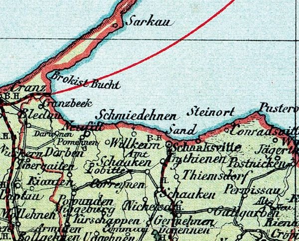 Produktbild: Historische Karte: Provinz Ostpreussen &shy; um 1910 (Plano)