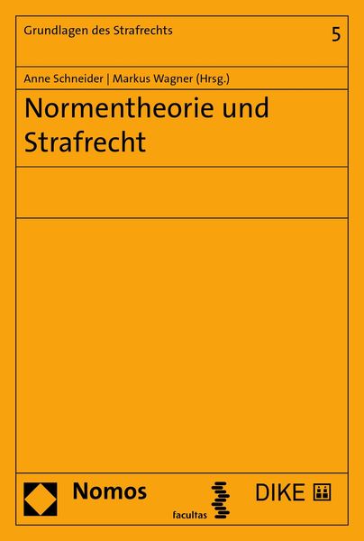 Produktbild: Normentheorie und Strafrecht