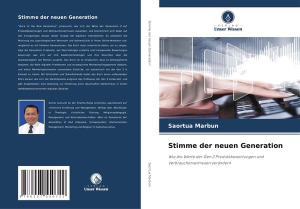 Stimme der neuen Generation, Taschenbuch von Saortua Marbun, Verlag Unser Wissen, 9786207550722