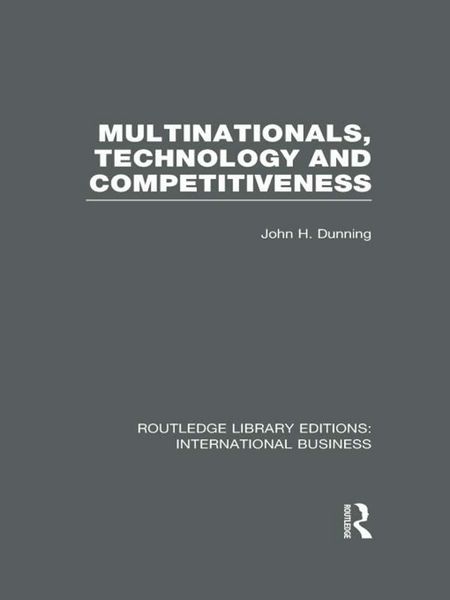 Produktbild: Multinationals, Technology & Competitiveness (RLE International Business)