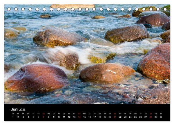 Produktbild: Gesehen auf - R&uuml;gen und Hiddensee (Tischkalender 2026 DIN A5 quer), CALVENDO Monatskalender