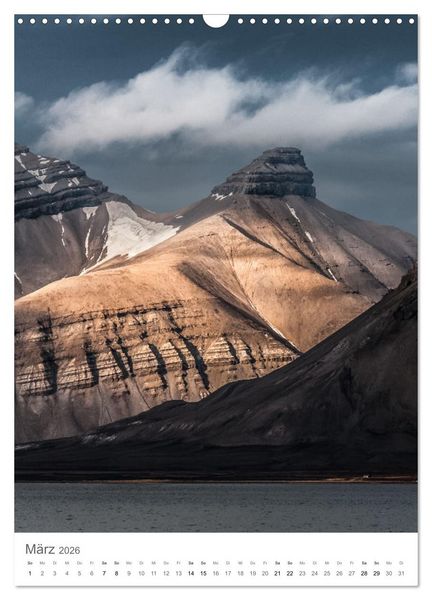 Produktbild: Die Arktis - Naturfotografien aus Spitzbergen (Wandkalender 2026 DIN A3 hoch), CALVENDO Monatskalender