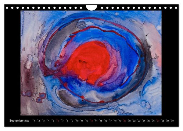 Produktbild: Feinste Aquarelle (Wandkalender 2026 DIN A4 quer), CALVENDO Monatskalender