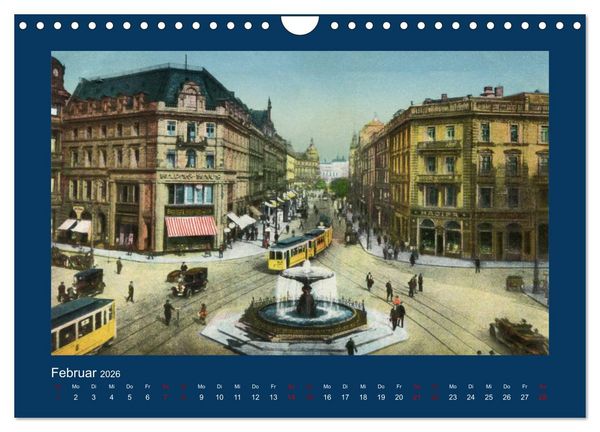 Produktbild: Historisches Frankfurt am Main von 1888 bis 1918 (Wandkalender 2026 DIN A4 quer), CALVENDO Monatskalender
