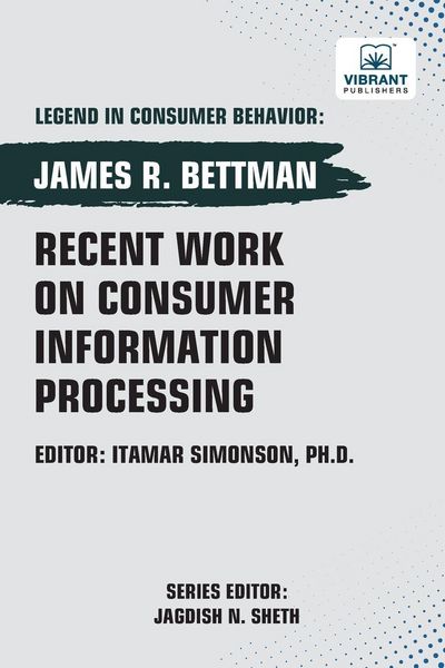 Produktbild: Recent Work on Consumer Information Processing