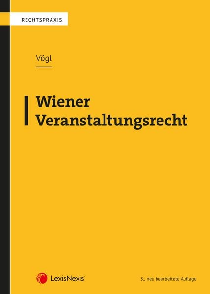 Produktbild: Wiener Veranstaltungsrecht