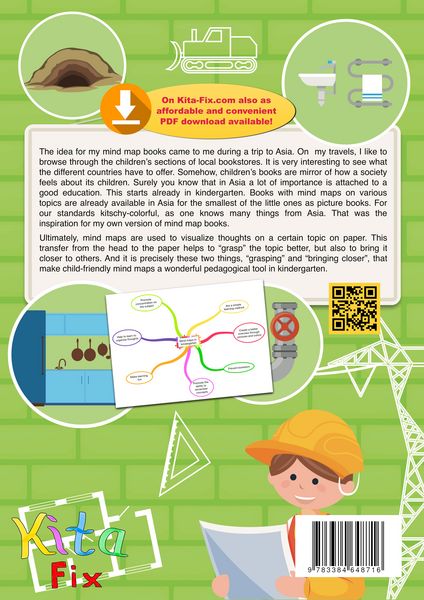 Produktbild: KitaFix-Mindmap I explain my Home to You (Ready-made thought maps for Preschool work in Daycare and Kindergarten)