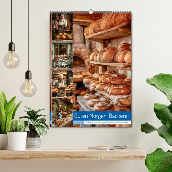 Produktbild: Guten Morgen, B&auml;ckerei (Wandkalender 2026 DIN A2 hoch), CALVENDO Monatskalender