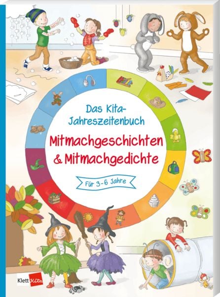 Produktbild: Das Kita-Jahreszeitenbuch: Mitmachgeschichten & Mitmachgedichte