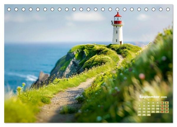 Produktbild: Neue Wege erkunden (Tischkalender 2026 DIN A5 quer), CALVENDO Monatskalender