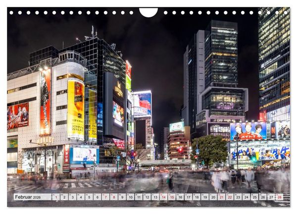 Produktbild: Tokio - Das Herz Japans (Wandkalender 2026 DIN A4 quer), CALVENDO Monatskalender