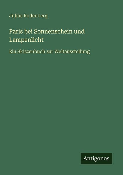 Produktbild: Paris bei Sonnenschein und Lampenlicht