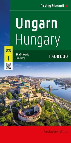 Produktbild: freytag & berndt Stra&szlig;enkarte Ungarn 1:400.000