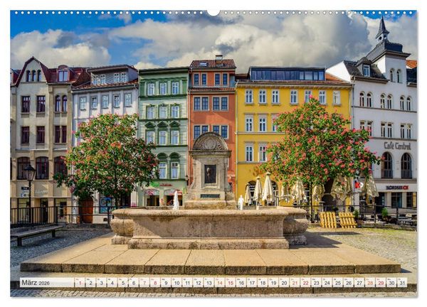 Produktbild: Jena Impressionen (Wandkalender 2026 DIN A2 quer), CALVENDO Monatskalender