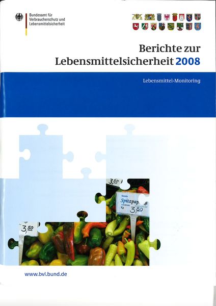 Produktbild: Berichte zur Lebensmittelsicherheit 2008