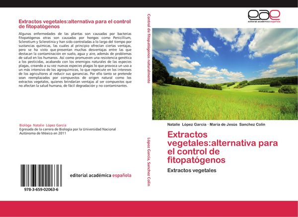 Produktbild: Extractos vegetales:alternativa para el control de fitopat&oacute;genos