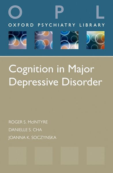 Produktbild: Cognition in Major Depressive Disorder